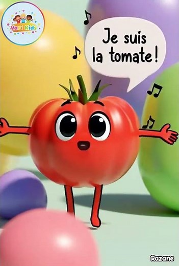 🎶🧅 La chanson de l’oignon !#KidsSong #ChansonEnfant #ApprendreLeFrançais #FrançaisFacile #Vocabu