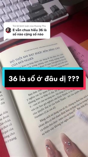 Trả lời câu hỏi thú vị về con số 36