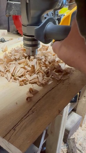 Log furniture tenon cutter. Easy to use DIY tools are built tough. Make your own lawn furniture or railings. #TenonCutter #LogFurniture #LogFurnitureTools #WoodworkingTools #FurnitureMaking #MortiseAndTenon #WoodJoinery #RusticFurniture #LogCrafting https://www.tiktok.com/t/ZTjy3quk2/ | Spikehorn Woods
