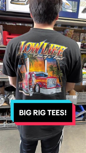 NEW!!! Shirt designs from big rig tees. 5 different designs available in sizes MEDIUM, LARGE, X-Large, and 2XL. NOW IN STOCKKKK!!! at CASTAIC TRUCK SUPPLY or CLICK THE LINK IN BIO . . . #fyp #trucking #trucker #semitruck #truckinglife