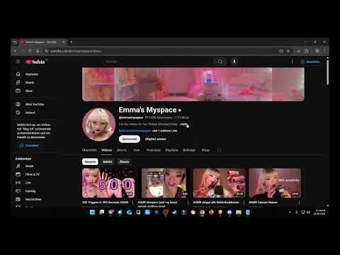Emma's Myspace ASMR doing P*rn?