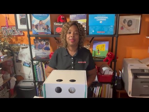 Unbox Scholastic Knowledge Library With Us