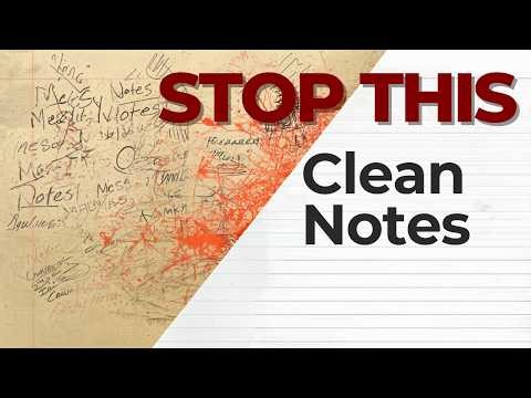 You’re Taking Notes Wrong — Fix This Simple System