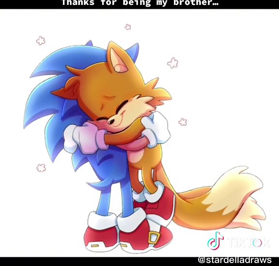 Sonic and Tails' Heartwarming Brotherhood in Art