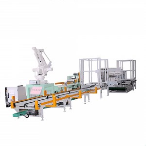 [Hot Item] High Efficiency Intelligent Palletizing Robot Carton Box Stacking Machine Gripper Robot Arm Palletizer Machine