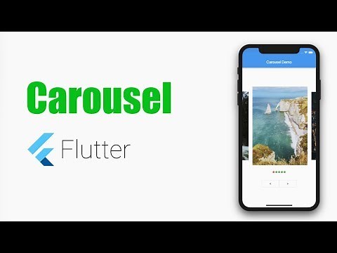 #Google's Flutter Tutorials - Carousel (coderzheaven.com)