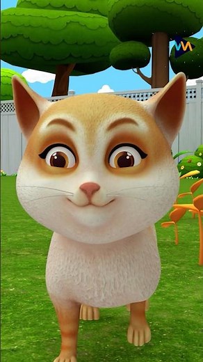 Meow! The Cat Song | Play with Kittens | Nursery Rhymes for Kids #shorts