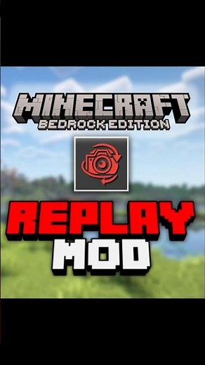 How to Use Replay Mode in Minecraft Bedrock 😱 | Cinematic Shots Tutorial! #shorts #viral #nobatidao