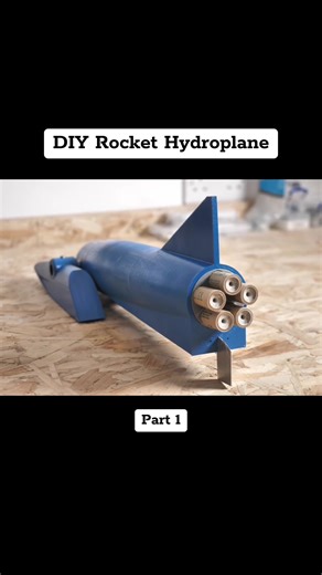 #DIY #Rocket #Hydroplane #foryoupage #vairal