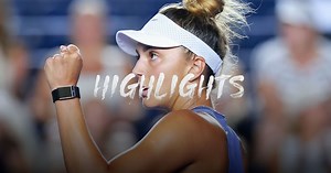 Danielle Collins - Jaqueline Cristian - Les temps forts du match - US Open