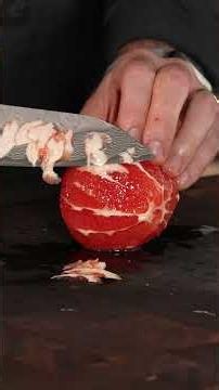 How to Supreme a Grapefruit featuring the Nigara SPG STRIX Gyuto