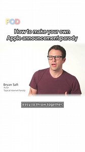 12K views · 75 reactions | How to make the perfect Apple commercial parody . The New Apple iPad Announcement Parody (2013) Featuring Bryan Safi, Brad Schulz, Nick Wiger, Jack Allison, Andy Bush, Danny Jelinek & Emily Strachan, David Phillips Written by David Phillips & Nick Corirossi Directed by David Phillips . #comedy #appleevent2025 #iphone17 #timcook #sketch | Funny Or Die | Facebook
