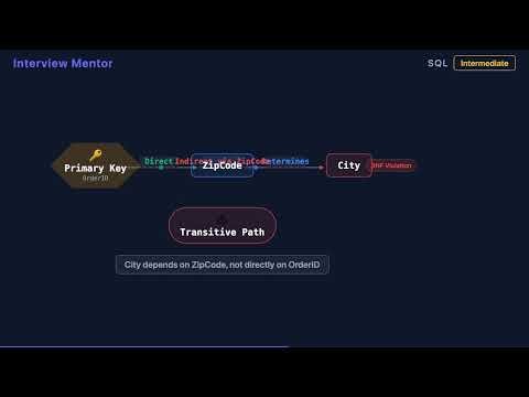 2NF vs 3NF: Database Normalization Explained