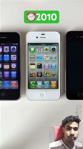 iphone evolution: 2007 vs2018 #applehistory #oldie #goodolddays #iphone #iphonehistory