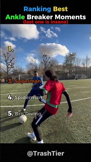 Ranking Best Ankle Breaker Fails #soccer #football #shorts