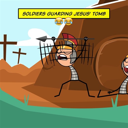 3.5M views · 47K reactions | Jesus vibe check  . . . #backbenchanimations #animationmeme #2danimation #2d #animation #funnyvideos #explorepage #reelsinstagram #flipaclip #adobeanimate #funnycartoon #reelsvideo #funnycartoonvideo #comedy #animationmeme #funny #reels #reelsviral #cartoon #jesus #romansoldiers | Backbench Animations | Facebook