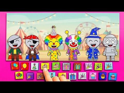 Have Fun Inside Sprunki's Universe! *Amazing DIY Gamebook & Adorable Paper Crafts*