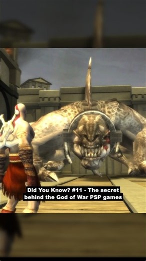 💡 Did You Know? #11 🔥 The secret behind the God of War PSP games 🤫 #godofwar #gaming #gamefacts