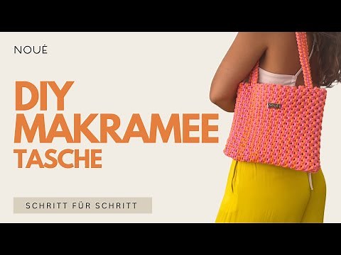 DIY Makramee Tasche - Einfache Schritt-für-Schritt-Anleitung
