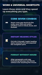 Office Keyboard Shortcuts: 25 Combos That Cut Work Time in Half