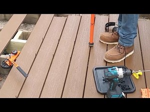 How to Install Trex Composite Decking | Hidden Camo Fasteners 10x Faster build DIY