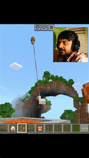 Was This a Jump or a Trap? 🤡 #shorts #minecraft #funnyshorts #minecraftshorts