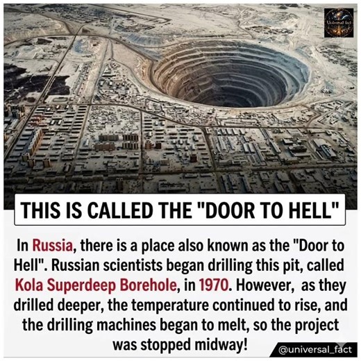 The Kola Superdeep Borehole: Russia's Mysterious "Door to Hell"!