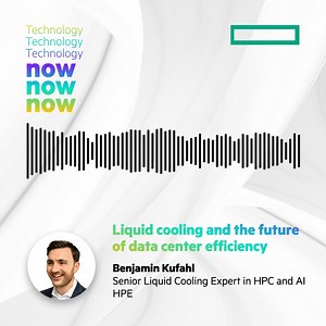 3.5K views · 17 reactions | We’re diving into the world of liquid cooling on HPE’s Technology Now.  Benjamin Kufahl, senior liquid cooling expert in HPC and AI at HPE, explains why liquid cooling is being hailed as an essential part of future data center and HPC architecture.  https://hpe.to/6183aevlX | Hewlett Packard Enterprise | Facebook