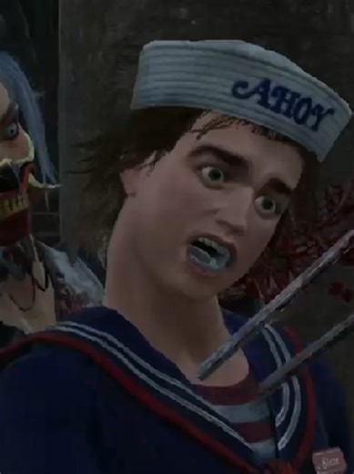 #DEADBYDAYLIGHT I was already happy about the mori because big ego teabagging p10 steve lost to p1 new SKULL MERCHANT in the BIG 26 and this made it better🥹✌️ . . . #skullmerchant #steveharrington #dbd #gaming