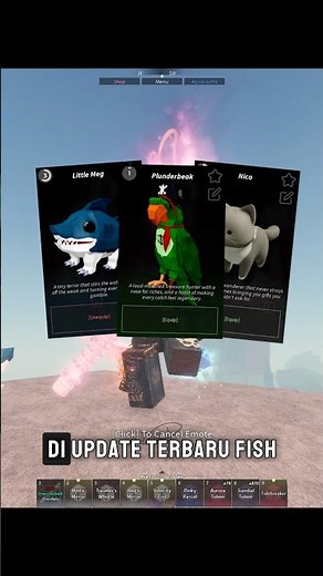 How to get new PET in Fisch - Roblox. #roblox #robloxedit #fisch