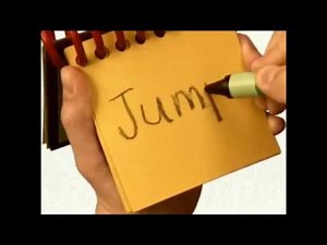 Blue's Clues - How To Draw The Word Jump - (Notebook Instrumental)