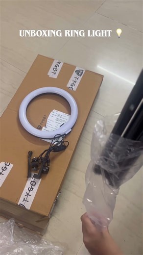 Unboxing ring light | ring light review #ytshorts #shorts #review