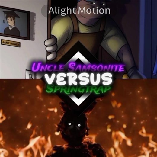 Uncle Samsonite vs Springtrap #1v1#edit #battle #unclesamsonite #springtrap