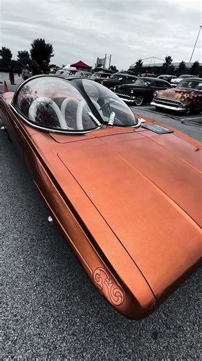 1960 Chevrolet Corvair Monza Bubble Top Custom built by legendary show car builder Darryl Starbird of Wichita, Kansas in 1961. Darryl designed and built the car for Chuck Miller of Columbus, Ohio. The build started just after Darryl had completed his first full-blown show car, the Predicta. About the development of the Forcasta, Darryl said that he wanted something with a very low hood which meant that the radiator couldn't be up front. Before he began the build he was actually looking at using 