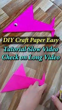 Origami Shark Easy Step by Step