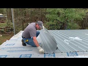 DIY Metal Roof Panel Install Like a Pro Part 2