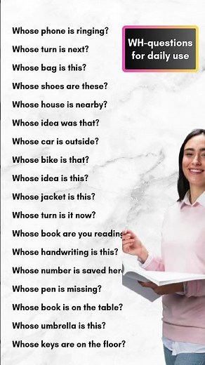 50+ Who Questions in English | Basic English Speaking Practice| Learn English Grammar & Conversation