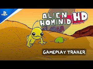 Alien Hominid HD Launch Trailer | Classic Alien Action Hits PS5 and PS4