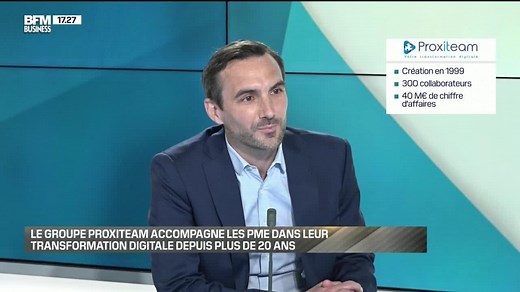 Arnauld Mesqui (Proxiteam) : Le groupe Proxiteam accompagne les PME dans leur transformation digitale depuis plus de 20 ans - 12/06