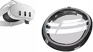 PSI 1 Lens for Oculus Meta Quest 3 Glasses, Inserts Compatible for VR Accessories, Anti Blue Light Myopia SPH:-6.00L