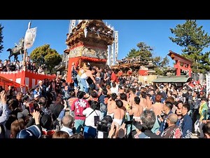 乙川祭り １１ 坂上げ 2023年3月19日