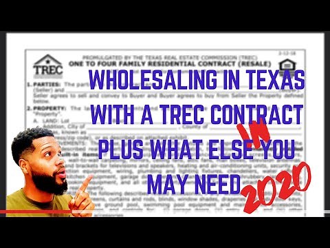 How To Write TREC Contracts In Texas to Wholesale: Updated for 2022