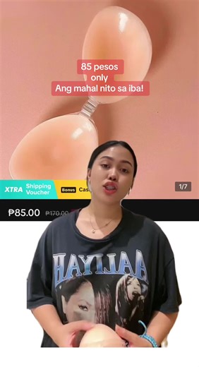 Silicone Invisible Push Up Bra - Live Demo