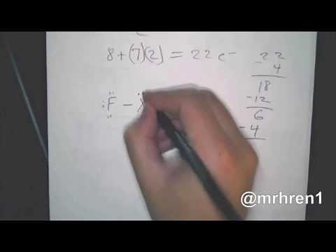 How to draw hypervalent lewis structures and electron domains (expanded octet)