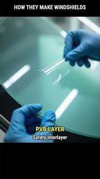 Windshields DON'T Shatter Because of a Hidden Plastic Layer... Here's Why 🚗