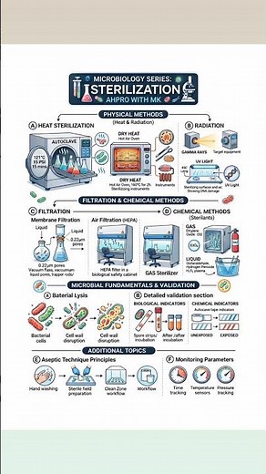 Sterilization Techniques in Microbiology | Easy Explanation for Students #microbiology
