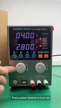 SUGON 3005D Power Supply Machine Unbox and Quick Install Guide #powersupply #unboxing #unbox #guide