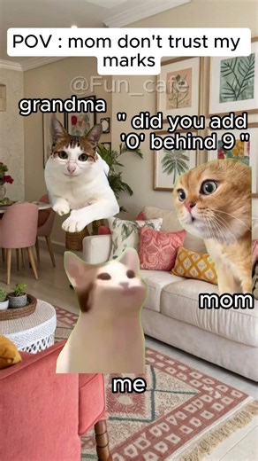 CAT MEMES 🐱| have you do this | can't cheat to my mom #relatable #relationship #catmeme