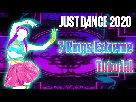 7 Rings Extreme - Ariana Grande - TUTORIAL - Just Dance 2020 - Just Dance Unlimited