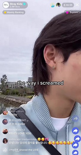 THEYRE BOTH THERE?! #straykids #felix #bangchan